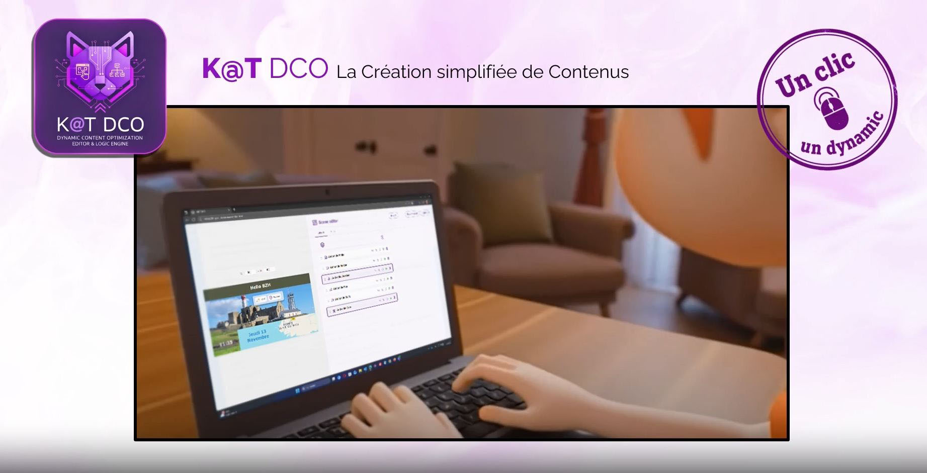 Interface de l'application développée avec l'IA Gemini